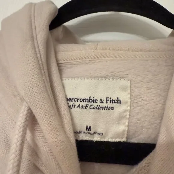 Abercrombie & Fitch Cream Hoodie Sweatshirt & Joggers Set - Picture 5 of 7